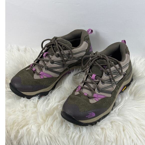 The North Face Hydro Seal Waterproof Hiking Boots Pro Women Size 7 Grunge Trails - Picture 3 of 10
